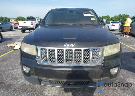 2012 Jeep Grand Cherokee Overland z USA, uszkodzony, nr VIN 1C4RJECT9CC137755